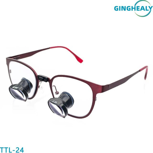 Ginghealy Lupe, 3.0x, Titan-Rahmen, transparent - Bild 1