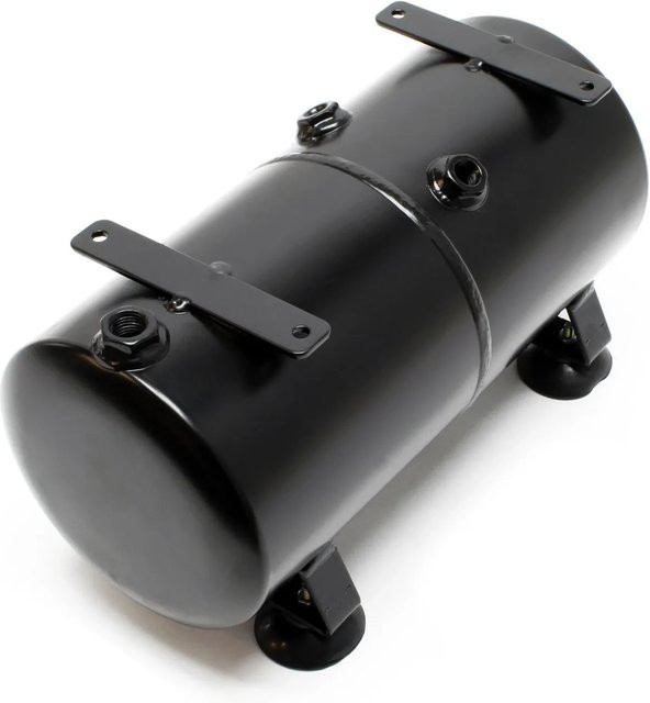 Wiltec Drucktank für Airbrush Kompressor AS196 und AS196A, 3L, Schwarz - Bild 1