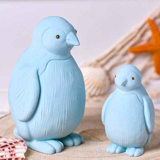 UDOCOOL 3D Pinguin Silikonform für DIY Kerzen, Seifen, Gips und Harz zur Heimdekoration - Bild 1