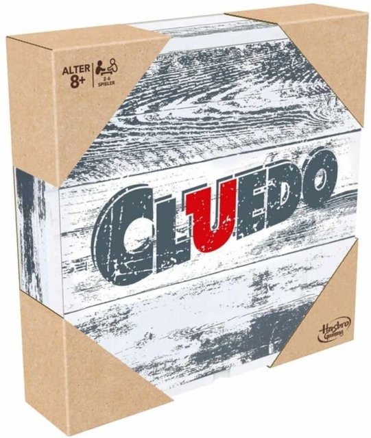 Hasbro Cluedo Rustikal, Brettspiel, Holz, ab 8 Jahren - Bild 1