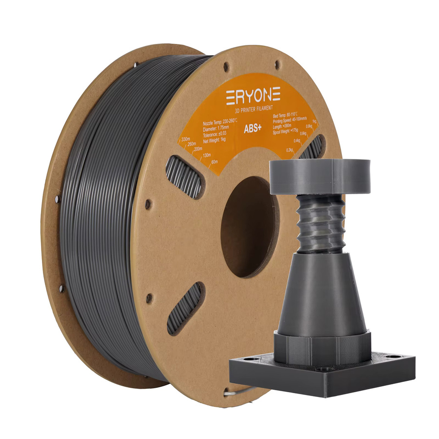 ERYONE ABS Plus Filament 1,75mm Weiß, 10kg (10 x 1kg Spulen), FDM, hitzebeständig und hochzähnig - Bild 4