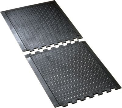 Ergonomiematte Comfort-Lok von COBA in Schwarz, B/T: 70 x 80 cm - Bild 1