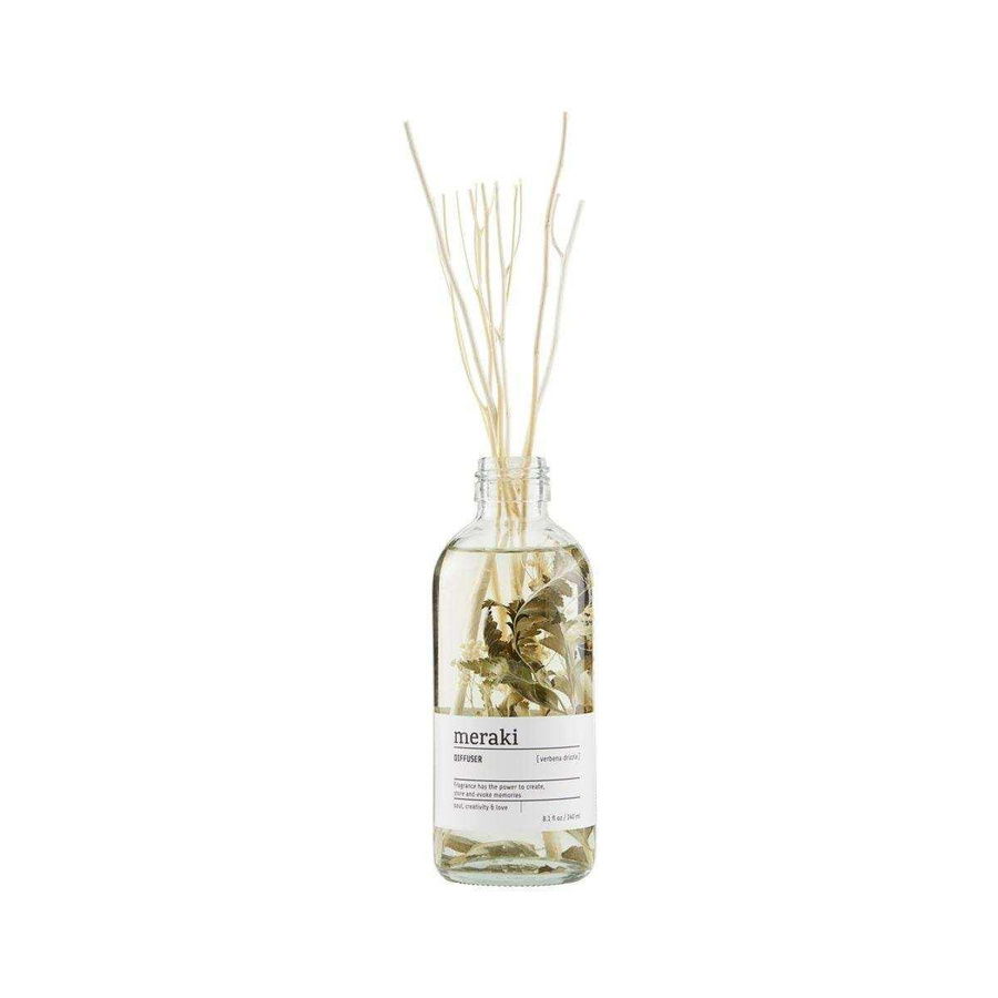 Meraki Reed Diffuser Duftstäbchen Verbena Drizzle transparent - Bild 1