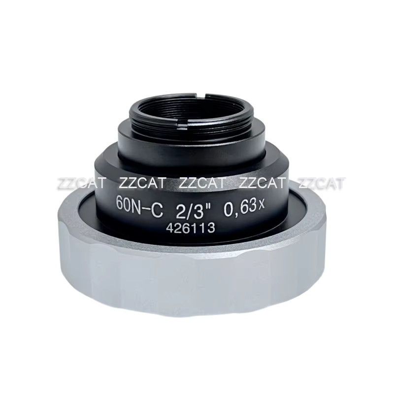 Zeiss Mikroskop C-Mount CCD Kamera Adapter und Phototube Adapter für die Axio Serie in Schwarz - Bild 2