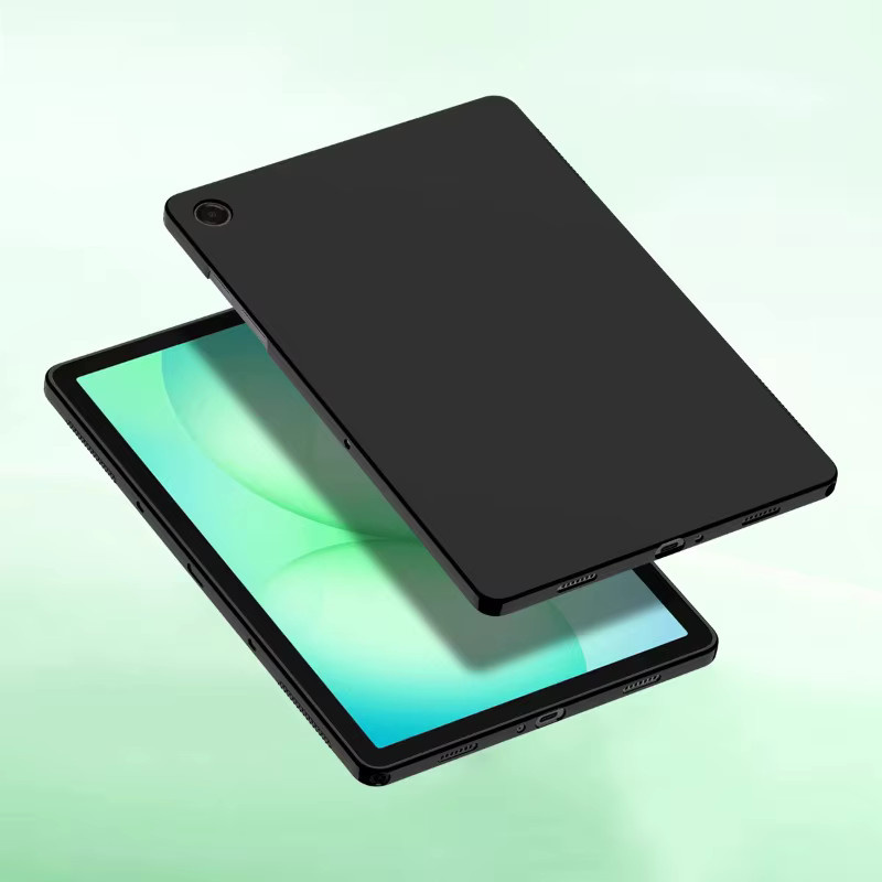 Samsung Galaxy Tab A11 Plus Schutzhülle aus weichem Silikon TPU in Schwarz für SM-X230 und SM-X233 - Bild 4