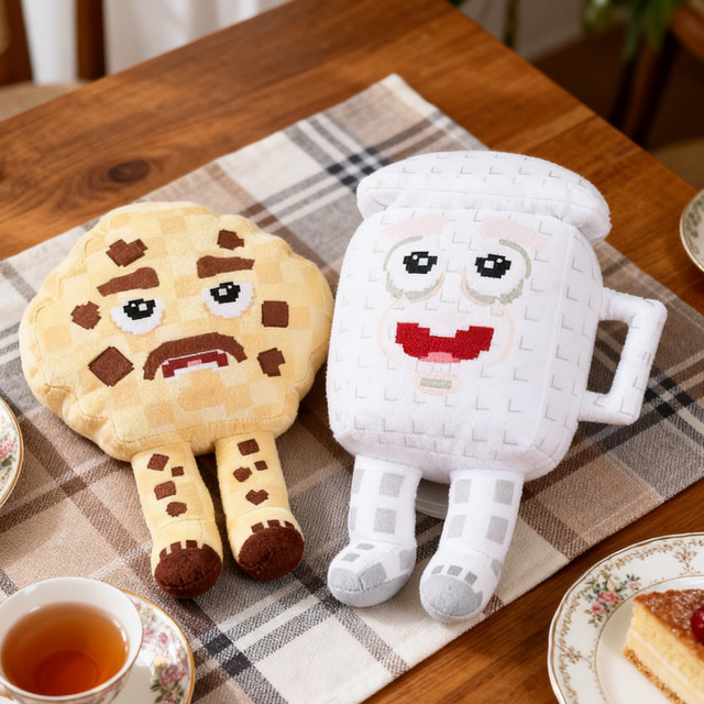 BOOKFONG Cooki und Milki Plüschtiere, Stofftier - Bild 1