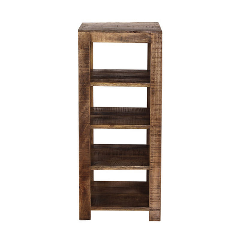 Möbilia Regal aus Holz in Natur und Beige mit 4 Fachböden, B/T/H: 44 x 26 x 105 cm - Bild 2