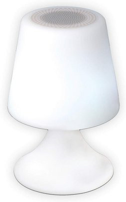 Näve LED Dekoleuchte Bluetooth Weiß bunt B/T/H: 16 x 16 x 28 cm - Bild 1