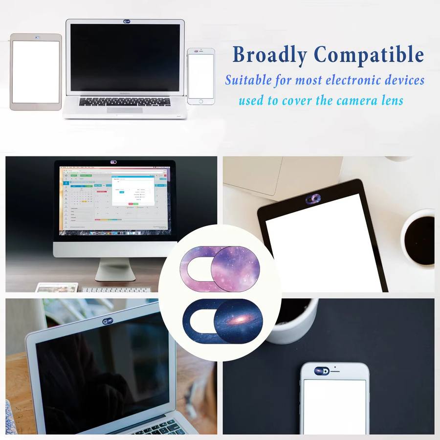 Webcam-Abdeckungsschieber Set in Multicolour für Laptop, MacBook, PC und Smartphone zum Schutz deiner Privatsphäre - Bild 4