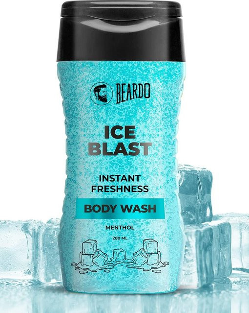 Beardo Ice Blast Duschgel mit Menthol, 200 ml, Herren - Bild 1