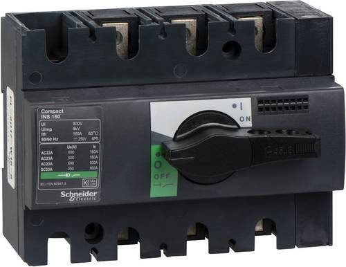 Schneider Electric 28912 Lasttrennschalter 160 A 125 V/DC 690 V/AC Schwarz - Bild 1