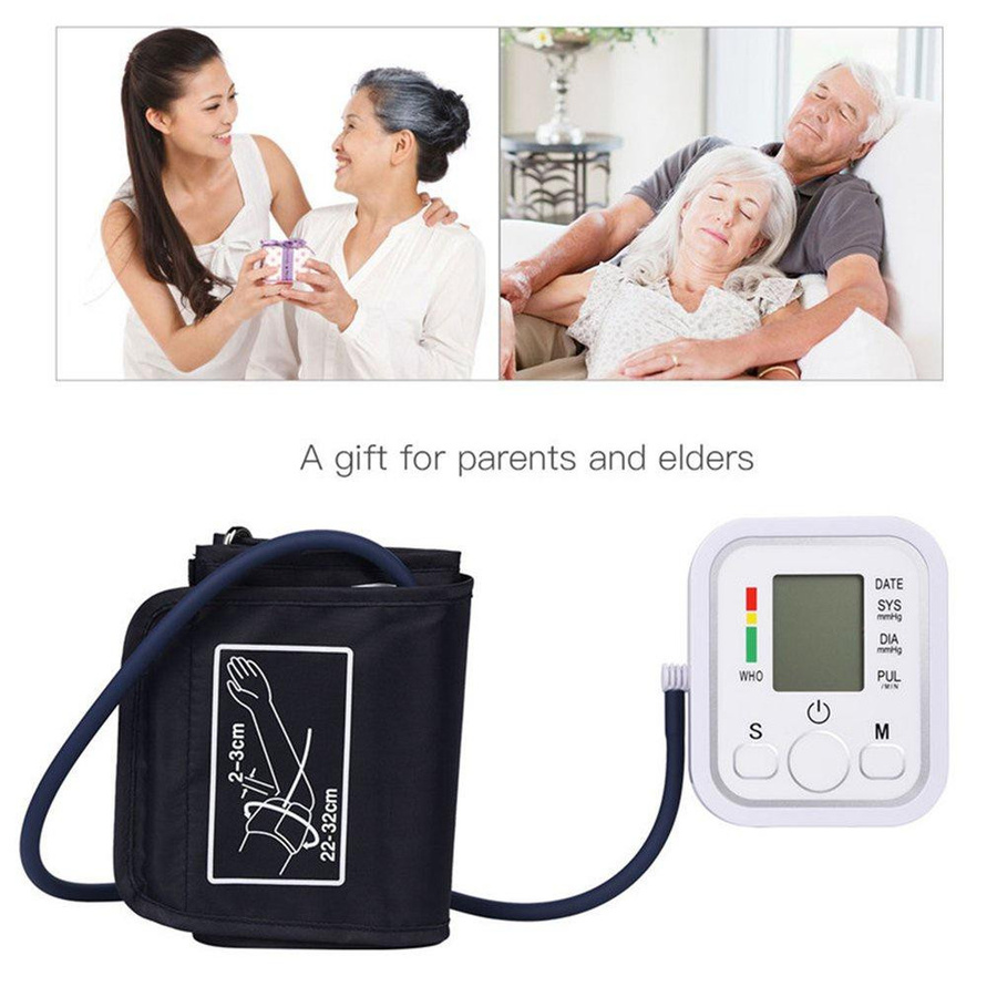 YJMP beauty health Digitales Blutdruckmessgerät mit automatischer Herzfrequenz- und Pulsmessung für zu Hause - Bild 2