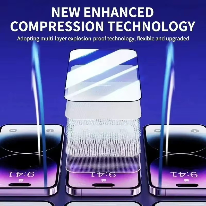 2 Stück Displayschutzfolie aus Glas für OPPO A6 Pro 4G/5G, transparent, mit oleophober Beschichtung - Bild 4