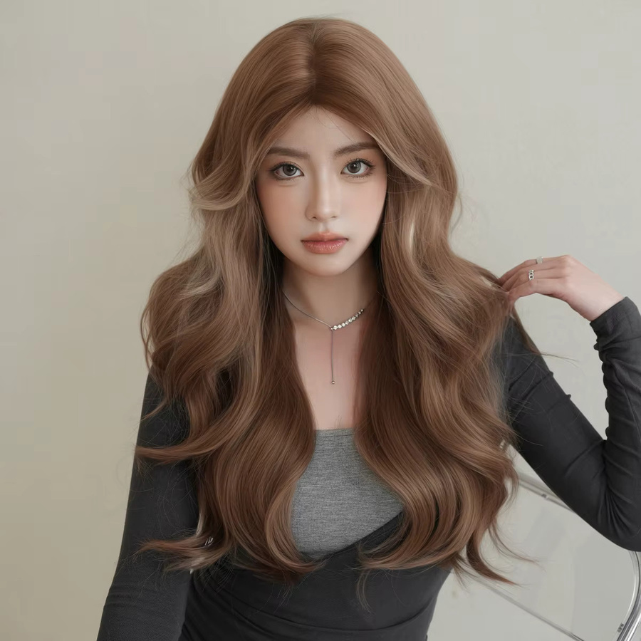 7JHH WIGS Perücke, goldbraun, Body Wave, Damen - Bild 2