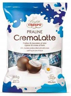 Crispo CremaLatte Milch-Pralinen 115 g - Bild 1