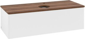V&B Waschtischunterschrank Antao mit Beleuchtung, Farbe: Weiß, B/T/H: 120 x 50 x 36 cm - Bild 1