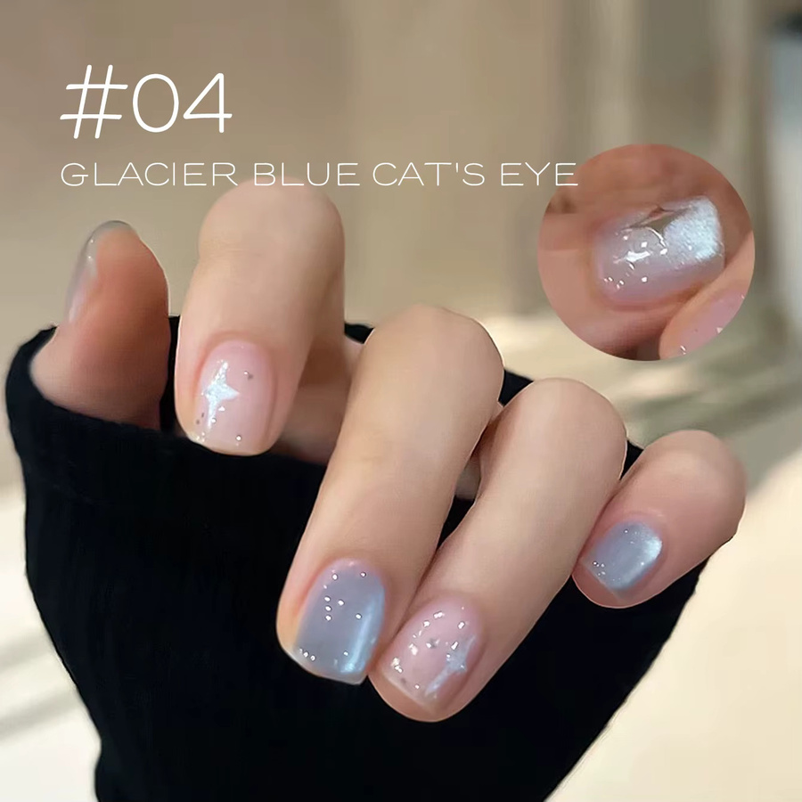 MIANEL Gel-Nagellack, Blau, Schimmernd, 12 ml - Bild 3