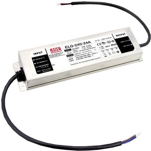 Mean Well ELG-240-42AB-3Y LED-Treiber Konstantspannung 239.82W 3-in-1 Dimmer Funktion Silber - Bild 1
