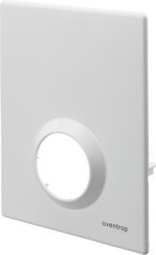 Oventrop Abdeckplatte Unibox für Dimmer in Weiß mit einer Bautiefe von 57 mm - Bild 1
