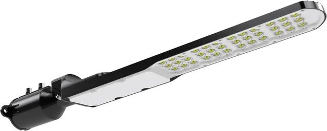LUXULA LED Mastleuchte SLIM 100 W in Schwarz, Neutralweiß, IP65 für Wand- und Mastmontage - Bild 1