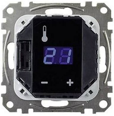 Schneider Electric ELG176271 Temperaturregler mit Display in Schwarz - Bild 1