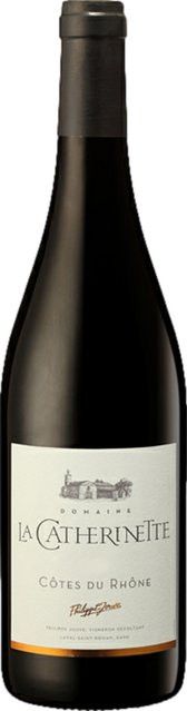 La Catherinette Rotwein Côtes du Rhône, Grenache, 2023, trocken, 0,75 l - Bild 1
