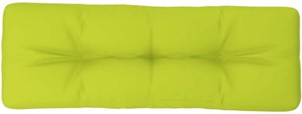 vidaXL Palettenkissen Grün aus Polyester, B/T/H: 120 x 40 x 12 cm