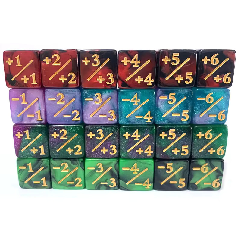Magic The Gathering Würfel Zähler, 10-teiliges Set, Zubehör - Bild 2