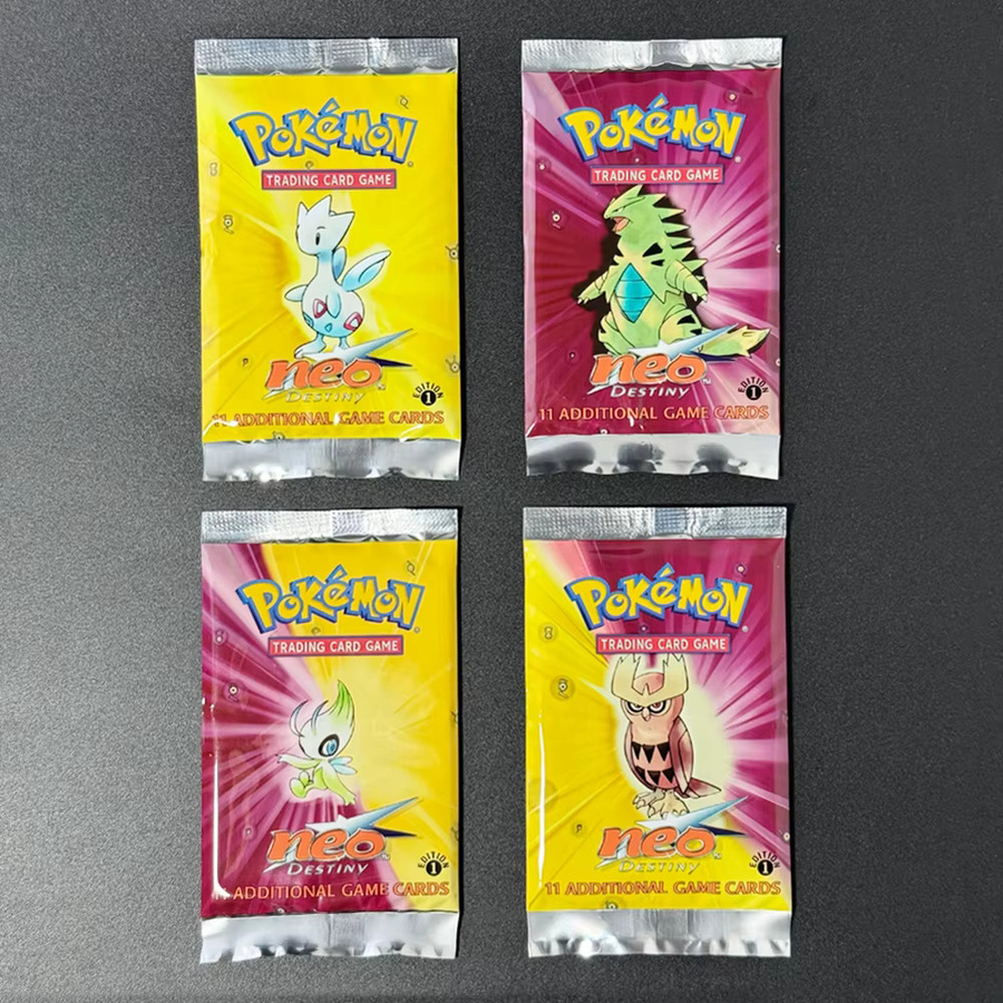 PKM 2002 Neo Destiny Booster Pack 1. Edition Version, Spielkarten, ab 10 Jahren - Bild 2