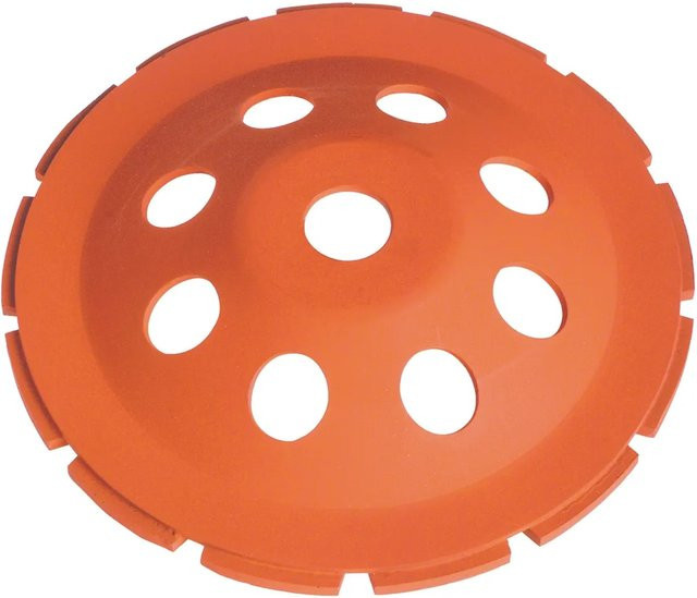 LUX-TOOLS Diamantschleiftopf in Orange, Durchmesser: 105 mm - Bild 1