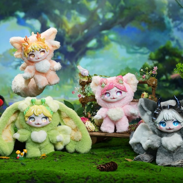 Maytree Sweet Beast Tales Dumia Puppe, Plüschpuppe, mit beweglichen Gelenken - Bild 1