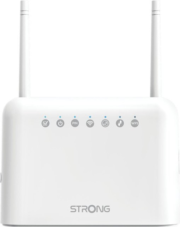 Strong 4G LTE-Router 350 mit SIM-Karteneinschub und WLAN Single-Band in Weiß