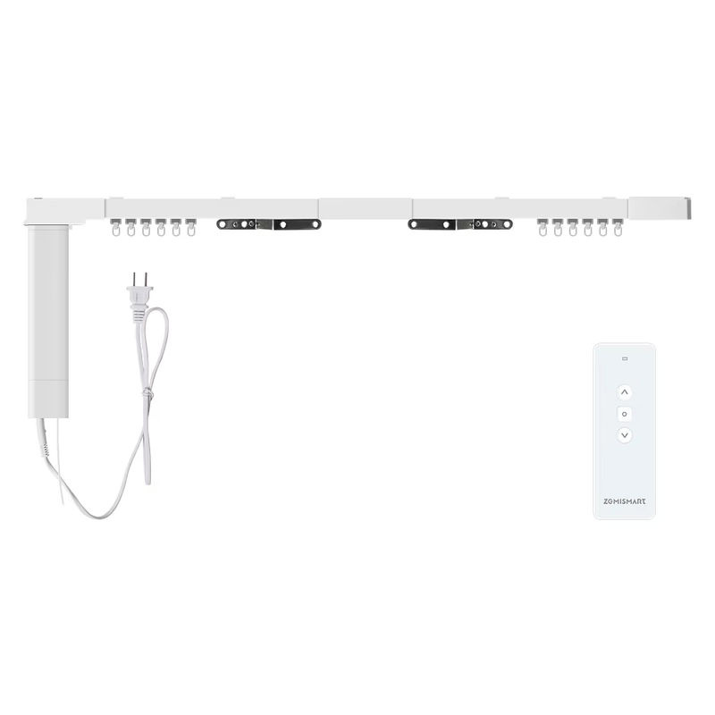 Zemismart WiFi Smart Vorhangmotor elektrische Vorhangschiene mit RF-Fernbedienung in Weiß, kompatibel mit Tuya Alexa Echo und Yandex Alice Sprachsteuerung - Bild 6