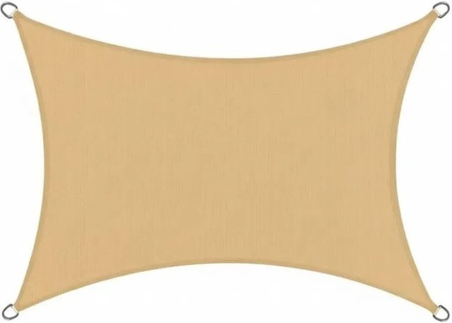 Sol Royal Sonnensegel SolVision HS9 Rechteckig aus Polyethylen, Farbe: Sand, Breite: 400 cm, Tiefe: 300 cm - Bild 1