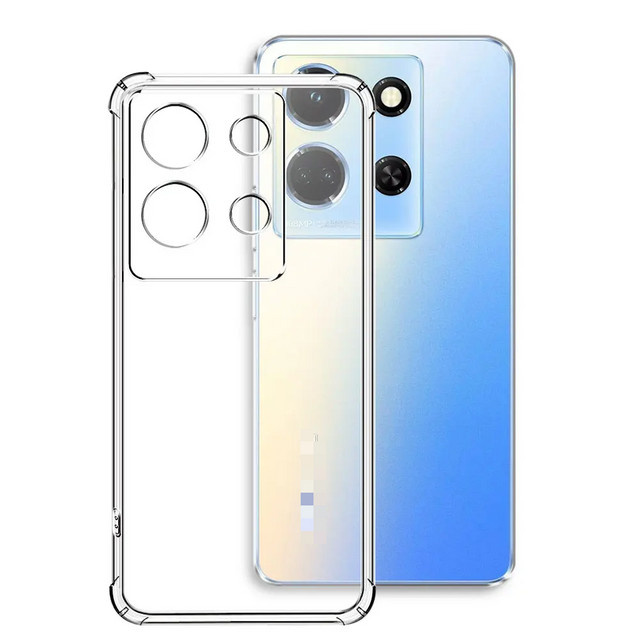 Transparente TPU-Silikonhülle für Infinix Note 30 Pro (Modell X678B) - Bild 1