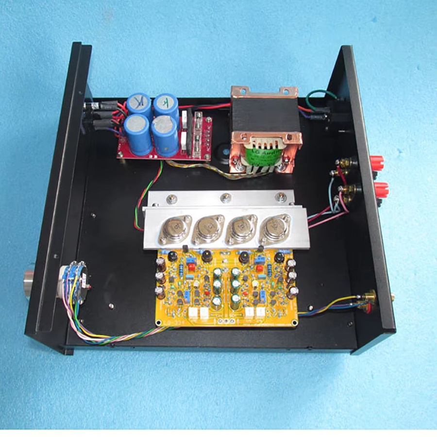 XMSJ Stereo Verstärkerplatine 3AD55 mit Germaniumröhren, 20W Leistungsverstärker mit diskreten Komponenten und homopolar-symmetrischer Bauweise - Bild 2