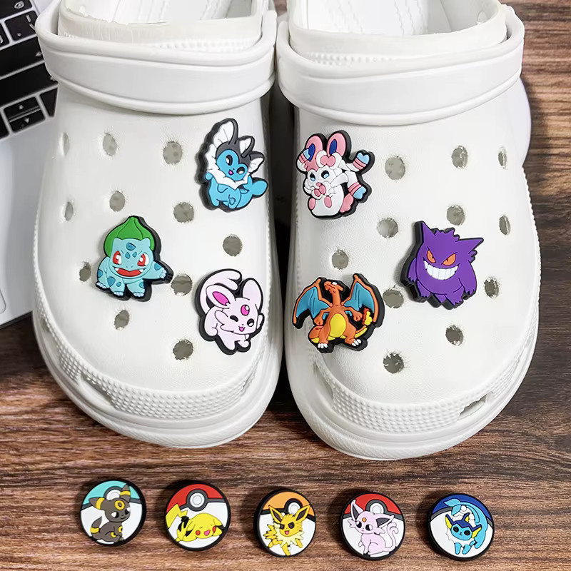 Potdemiel Schuh-Charms, Pokemon Pikachu Serie, PVC - Bild 4