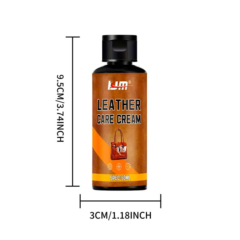 LJM Lederpflegecreme zur Lederrestaurierung und Politur für Sofas, Autositze und Taschen - Bild 6