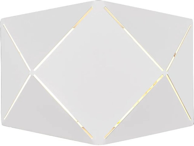 Trio LED Wandleuchte Zandor Up-Down Effekt Weiß matt B: 13 cm, H: 18 cm, T: 6 cm - Bild 1