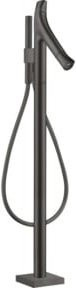 Hansgrohe Axor Starck Organic Badewannenthermostat Fertigset in gebürstetem Messing - Bild 1