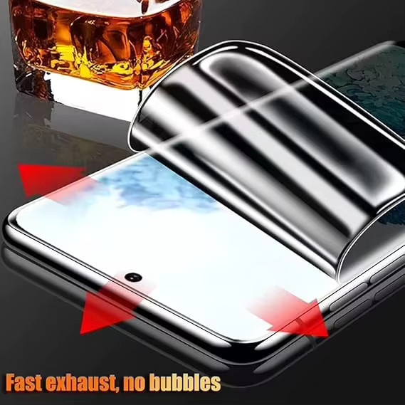 Privatsphäre Hydrogel Displayfolie für Samsung Galaxy S25 Ultra S24 S23 S22 Plus 5G S25 FE S24 FE S23 Plus S22 Transparent - Bild 5