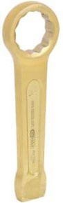 KS Tools BRONZEplus Schlag-Ringschlüssel aus Aluminium-Bronze in Gold, 32 mm - Bild 1