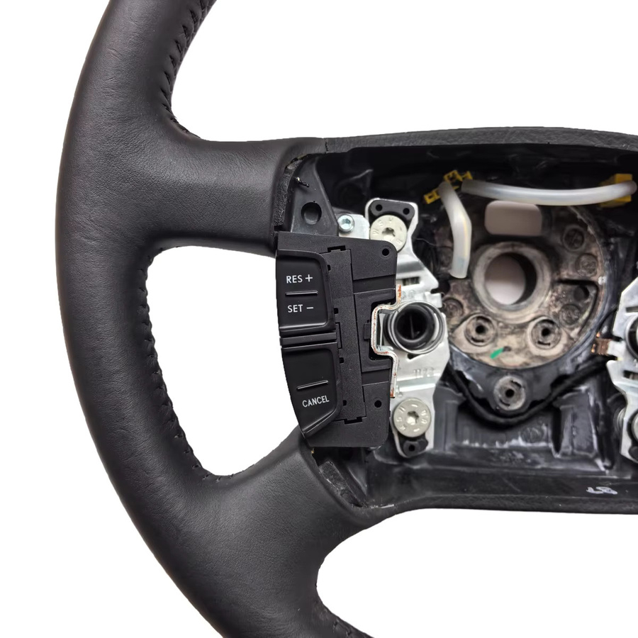 Lenkrad mit Tempomat-Schalter und Lautstärketaste für VW Golf MK4 und Passat B5 B5.5 in Schwarz - Bild 3