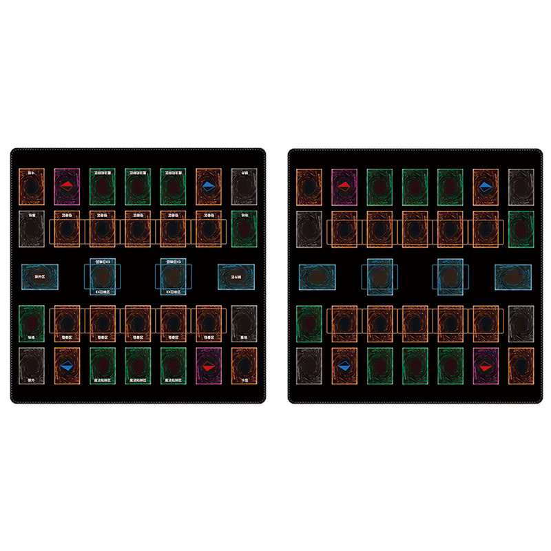 Bandai Yu-Gi-Oh!, Duell-Matte, Gummi, Bunt / Mehrfarbig - Bild 3