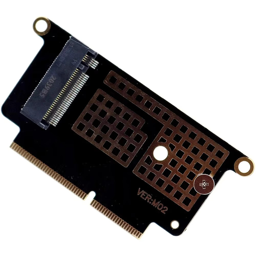 Ninth World NVMe M.2 2230 2242 MSATA SSD Festplatten-Konverter-Adapter für MacBook Pro A1708 in Schwarz - Bild 3