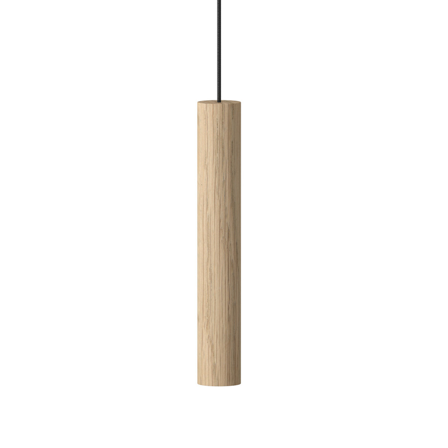 UMAGE Chimes Pendelleuchte aus Eiche in Beige mit LED-Beleuchtung - Bild 2