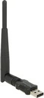 DeLock Dual Band WLAN USB Stick ac/a/b/g/n Netzwerkadapter Schwarz - Bild 1