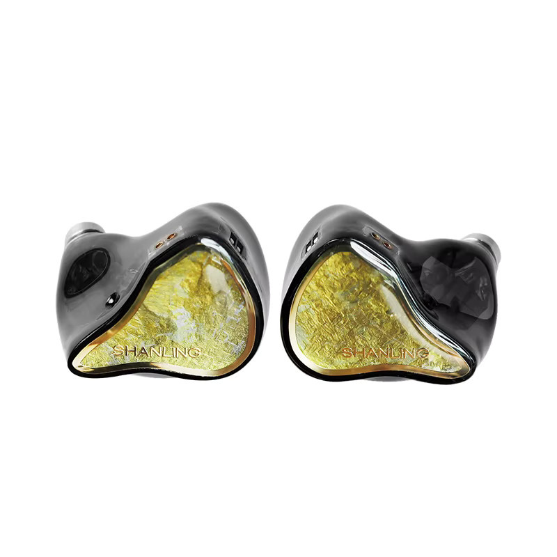 Shanling Regal 2DD+4BA+2Planar Hybrid Driver In-Ear-Kopfhörer Hi-Res Audio Wired HIFI IEM in Gold und Schwarz - Bild 1