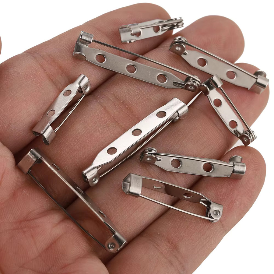 Alisaya Sicherheitsnadel Brosche Pins Edelstahl, 20/25mm - Bild 2