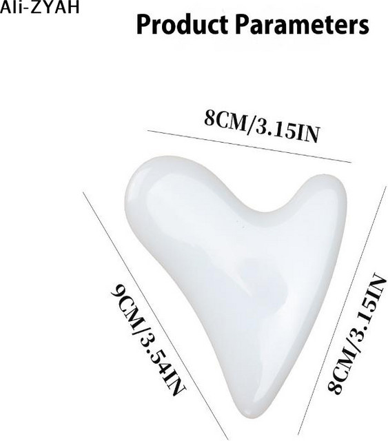 JETTING Gua Sha Gesichtsmassagegerät aus Silikon und Glas, Unisex - Bild 1